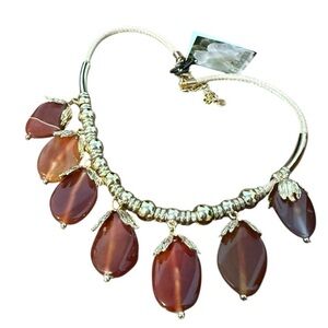 NWT ⚜️🤎⚜️ Gardenia Autumnal Boho Necklace